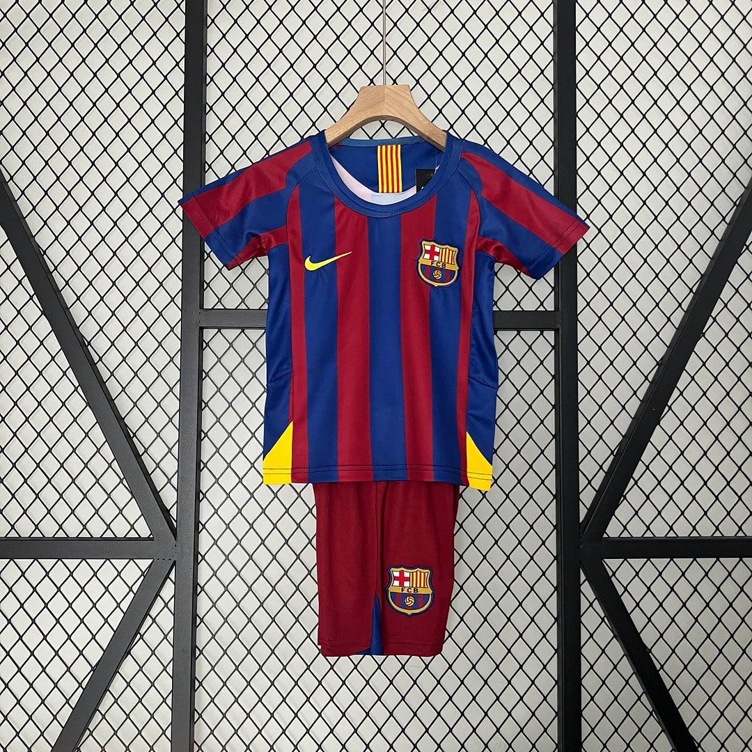Barca 2005 Home Jersey Kids