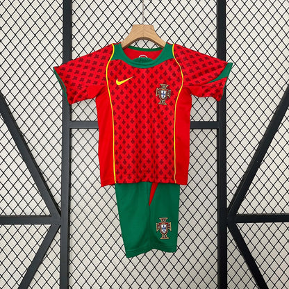 Portugal 2004 Retro Home Jersey Kids