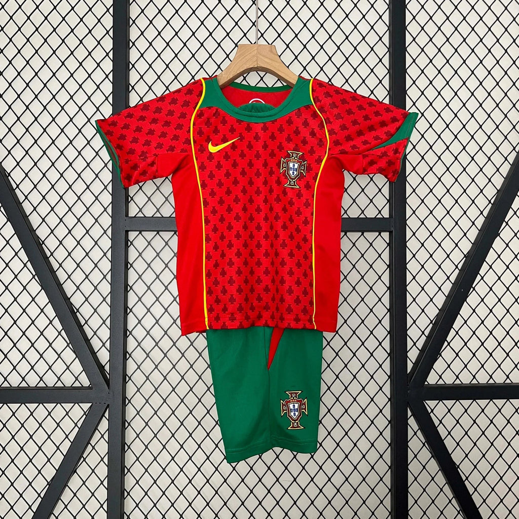Portugal 2004 Retro Home Jersey Kids