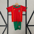 Portugal 2004 Retro Home Jersey Kids