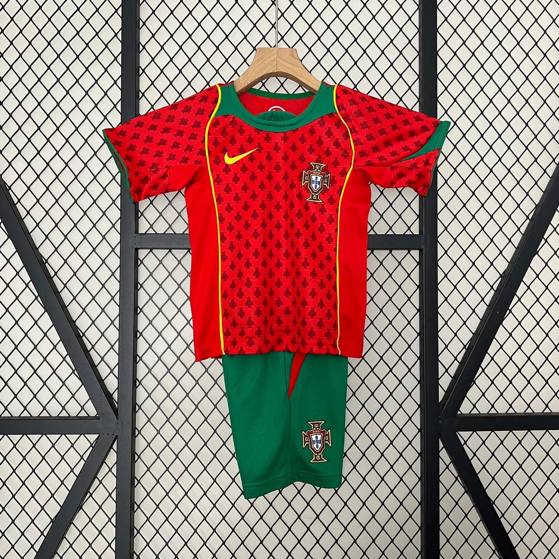 Portugal 2004 Retro Home Jersey Kids