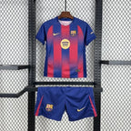 Barca 2025 Home Jersey Kids