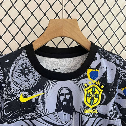 Brazil Jesus 2024 Special Jersey Kids