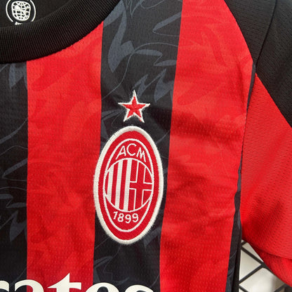 Milan 2025 Home Jersey Kids