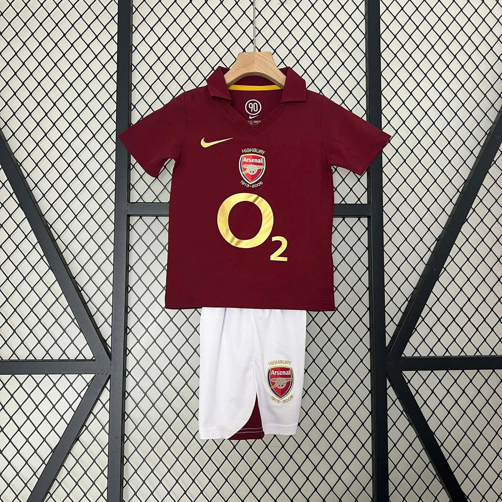 Arsenal 2005 Home Jersey Kids