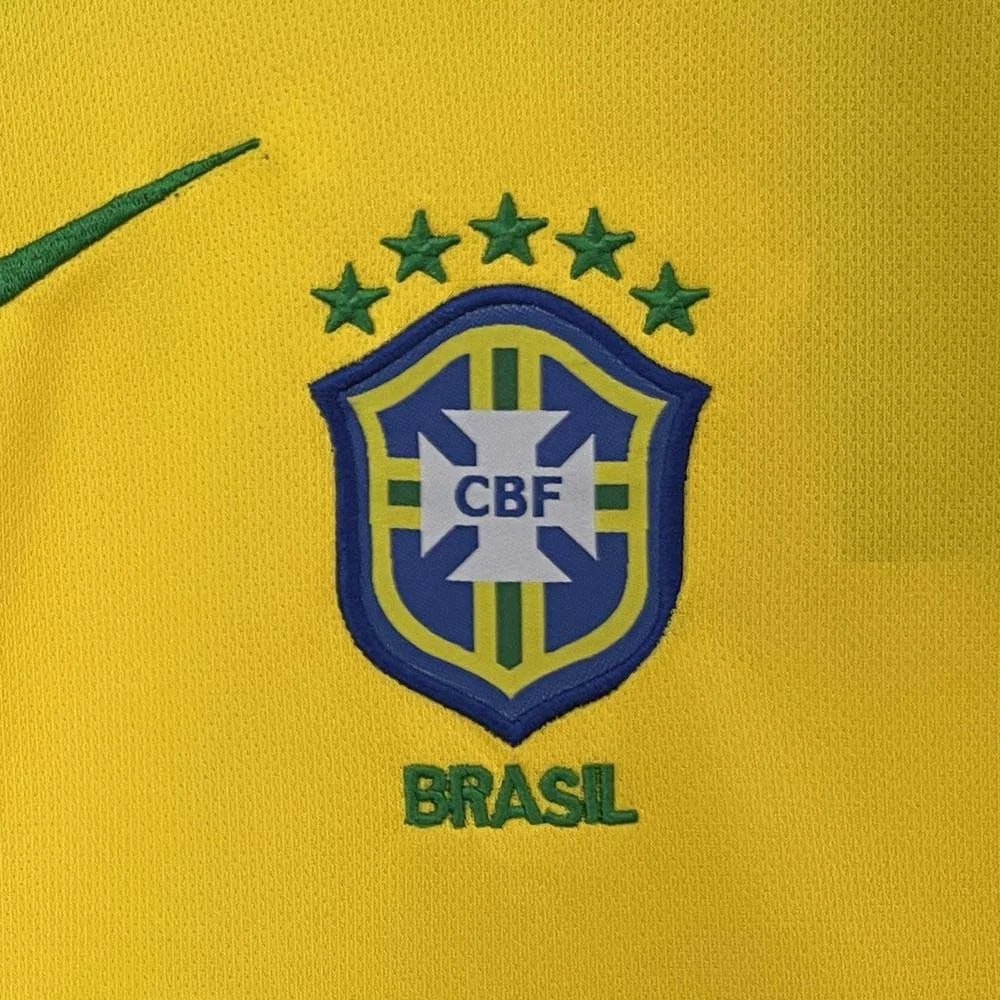 Brazil 2004 Home Jersey Kids