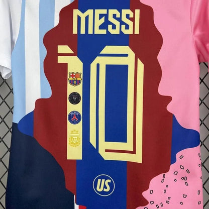 Barca 2025 Messi Legacy Jersey Kids