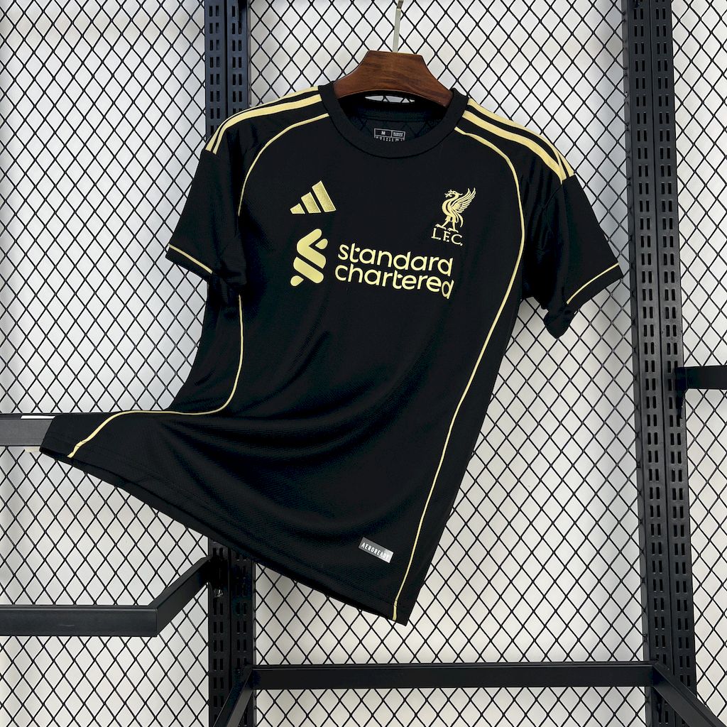Liverpool Sonderedition Schwarz & Gold 2025/26