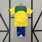 Brazil 2004 Home Jersey Kids