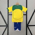 Brazil 2004 Home Jersey Kids