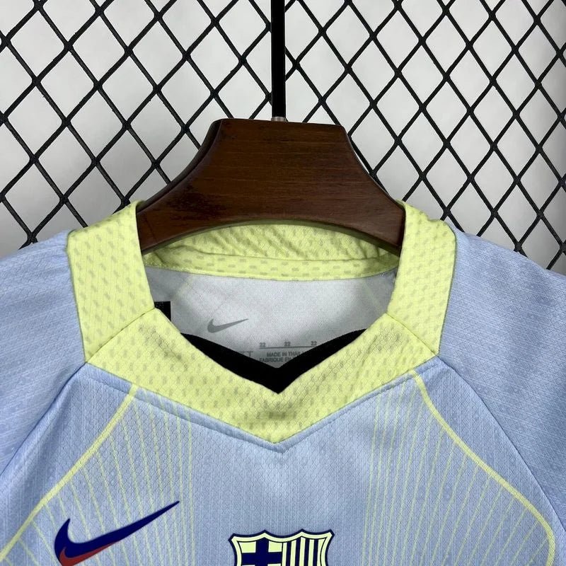 Barca 2025 Celeste Special Jersey Kids