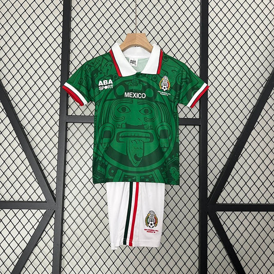 Mexico 1998 Home Jersey Kids
