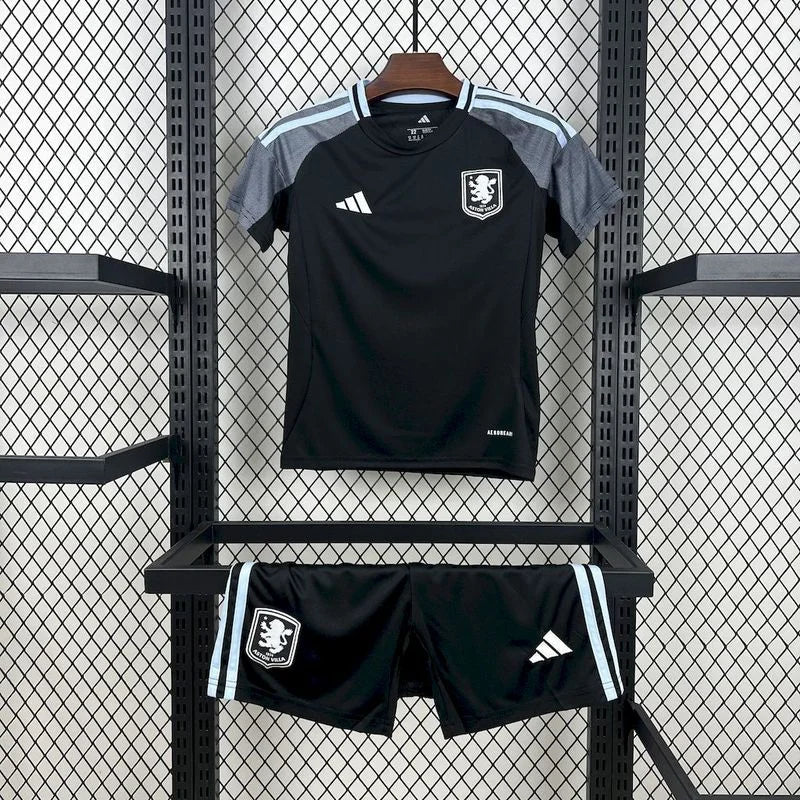 Aston Villa 2025 Away Jersey Kids