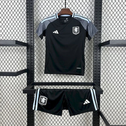 Aston Villa 2025 Away Jersey Kids
