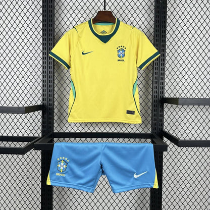 Brazil 2026 World Cup Home Jersey Kids