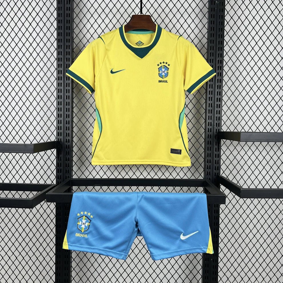 Brazil 2026 World Cup Home Jersey Kids