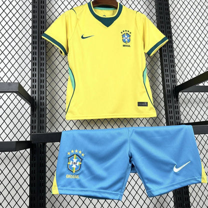 Brazil 2026 World Cup Home Jersey Kids