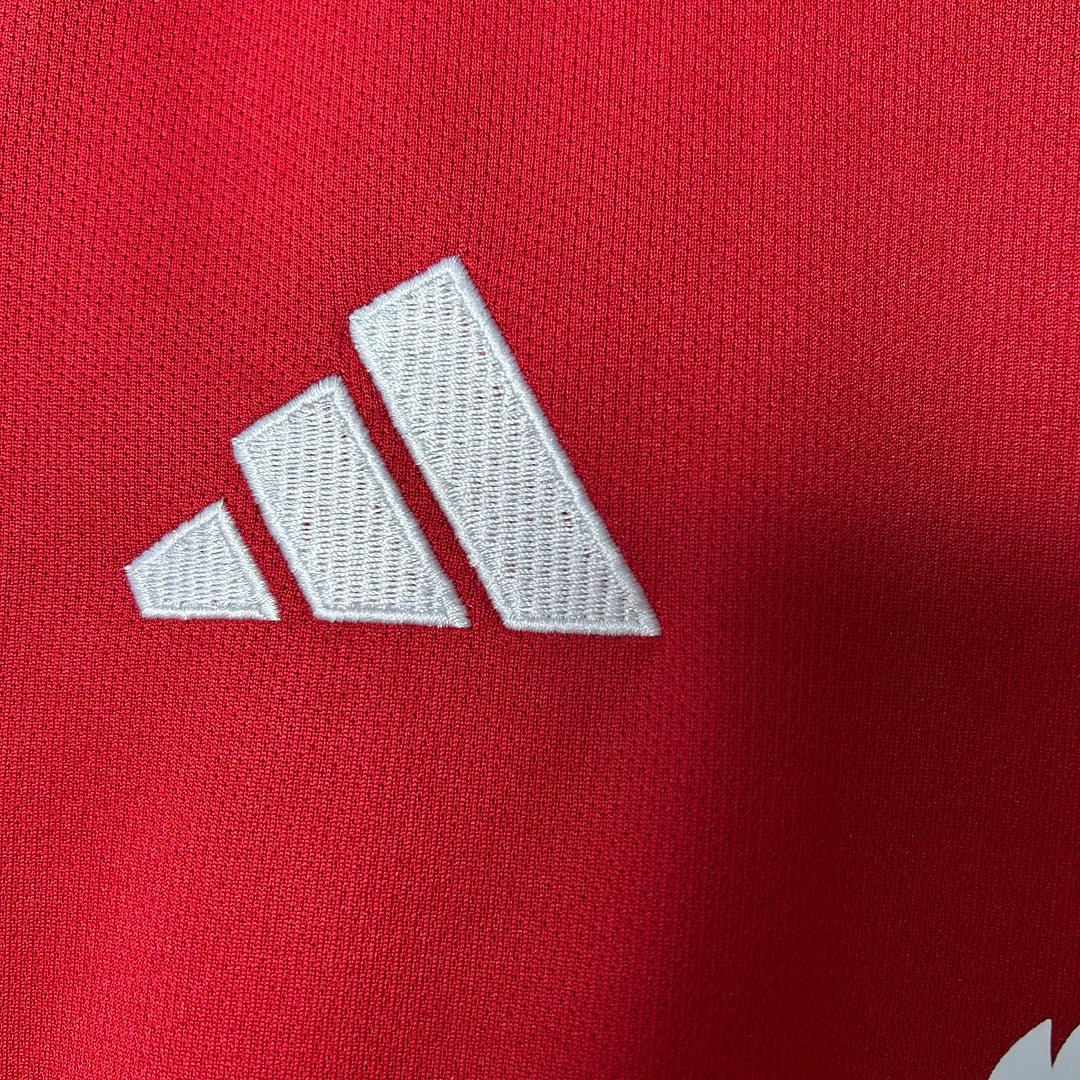 Man United 2025 Home Jersey Kids