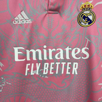 Real Madrid 2025 Special Dragon Pink Jersey Kids
