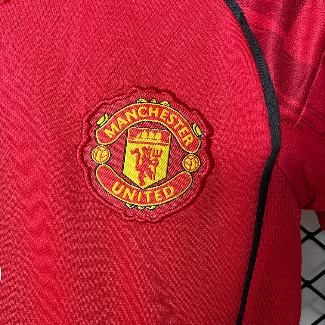 Man United 2025 Home Jersey Kids