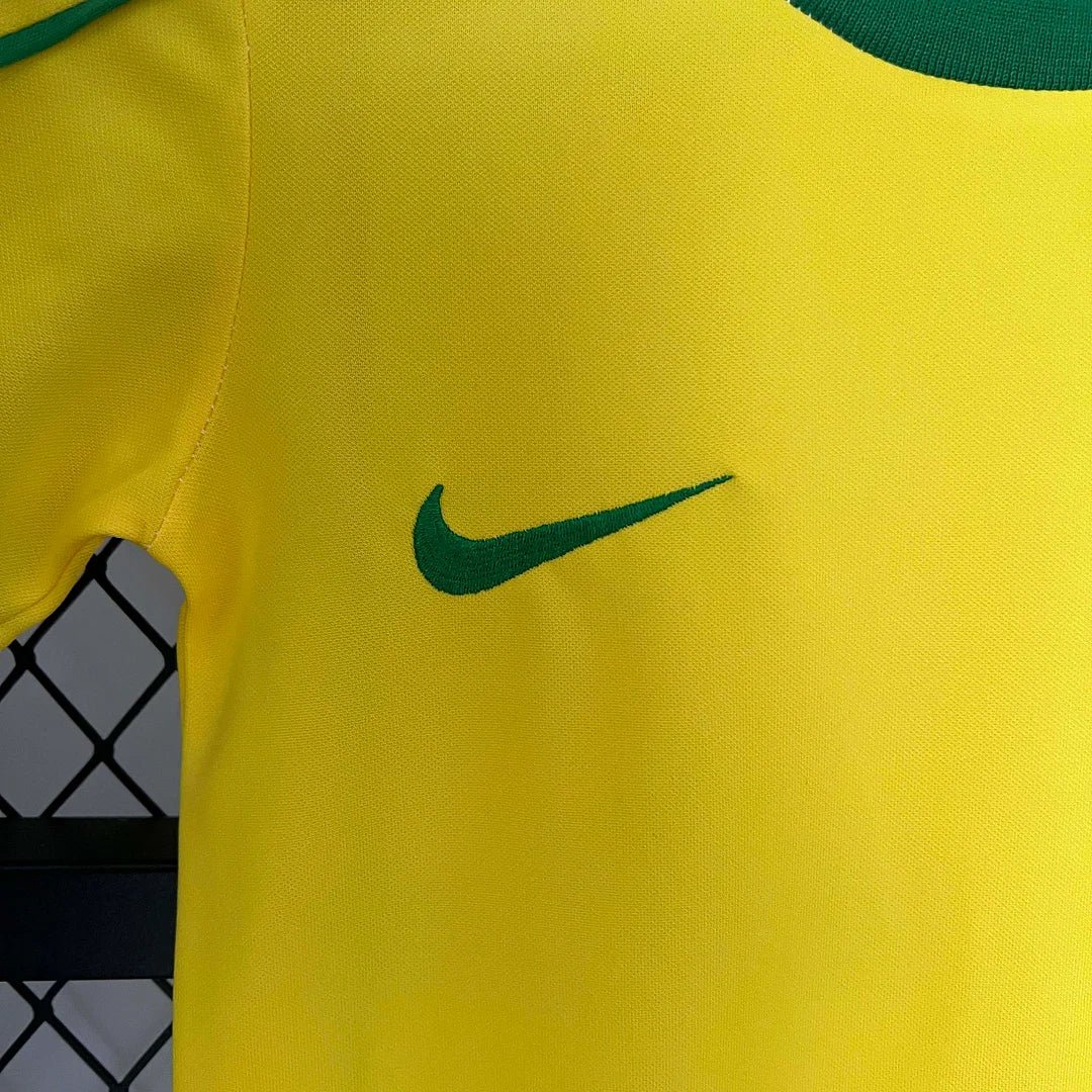 Brazil 1998 Home Jersey Kids