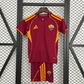 Roma 2025 Home Jersey Kids
