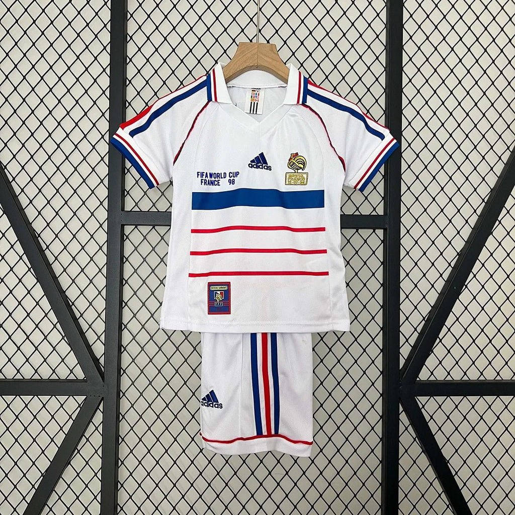 France 1998 Away Jersey Kids