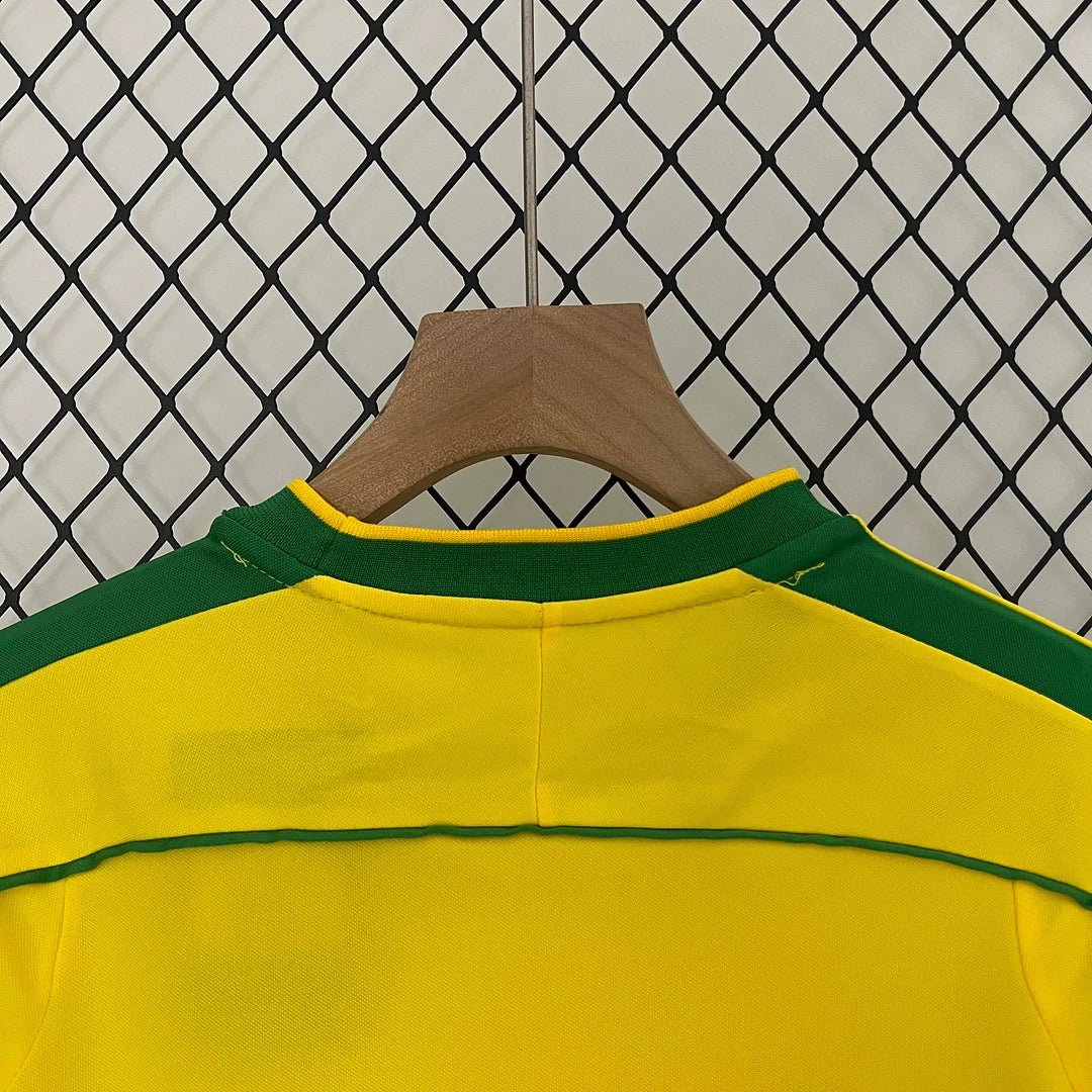 Brazil 1998 Home Jersey Kids