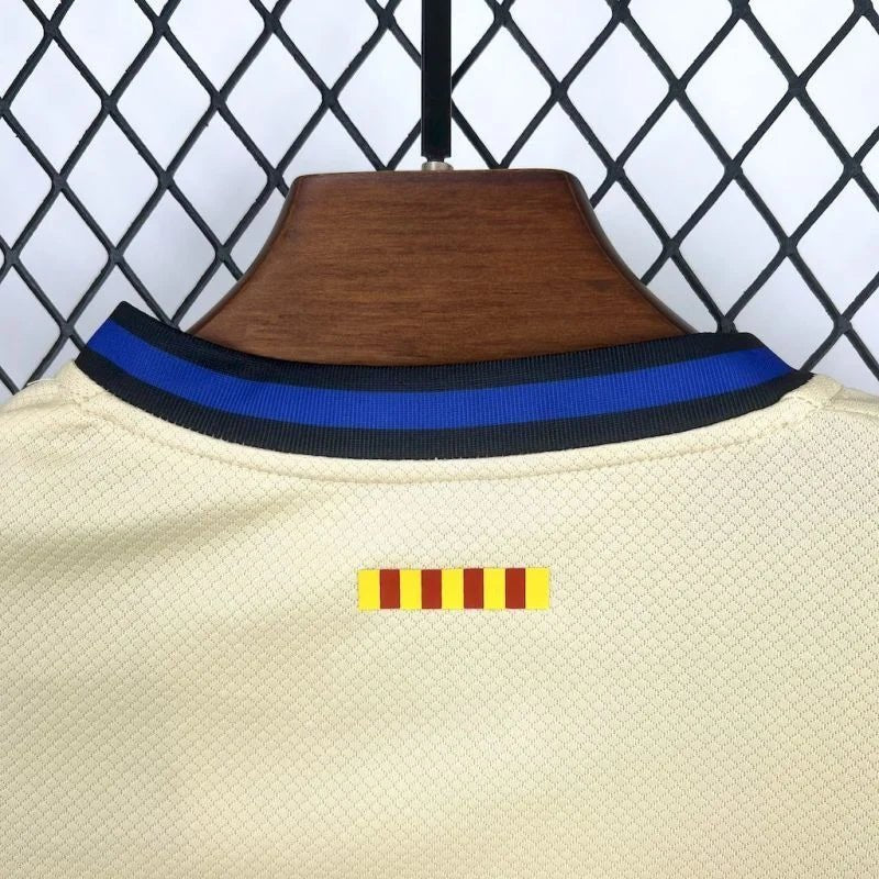 Barca 2025 Away Jersey Kids