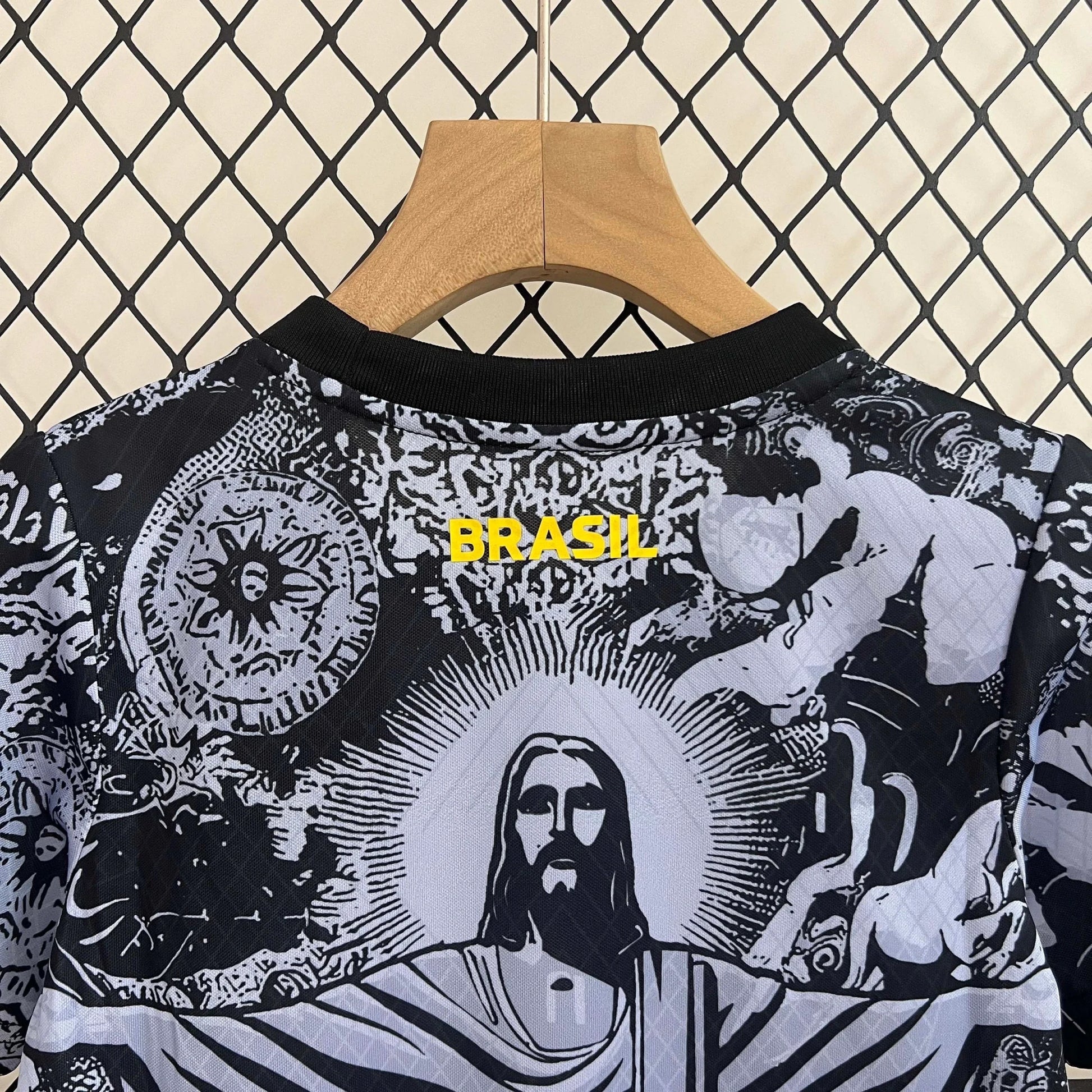 Brazil Jesus 2024 Special Jersey Kids