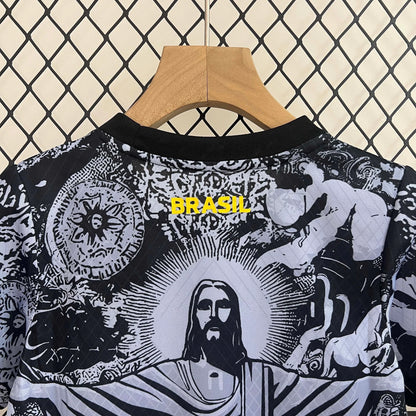 Brazil Jesus 2024 Special Jersey Kids