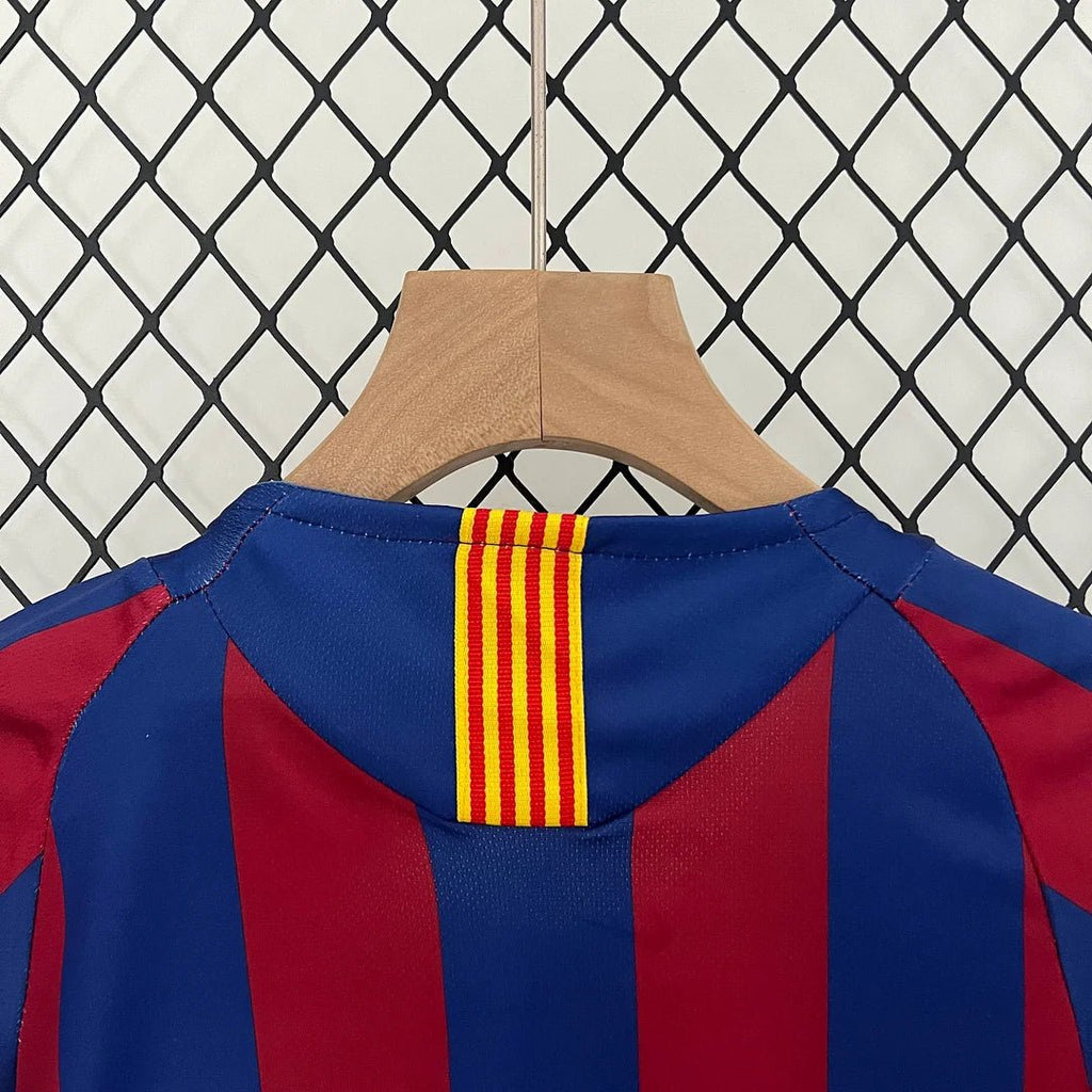 Barca 2005 Home Jersey Kids