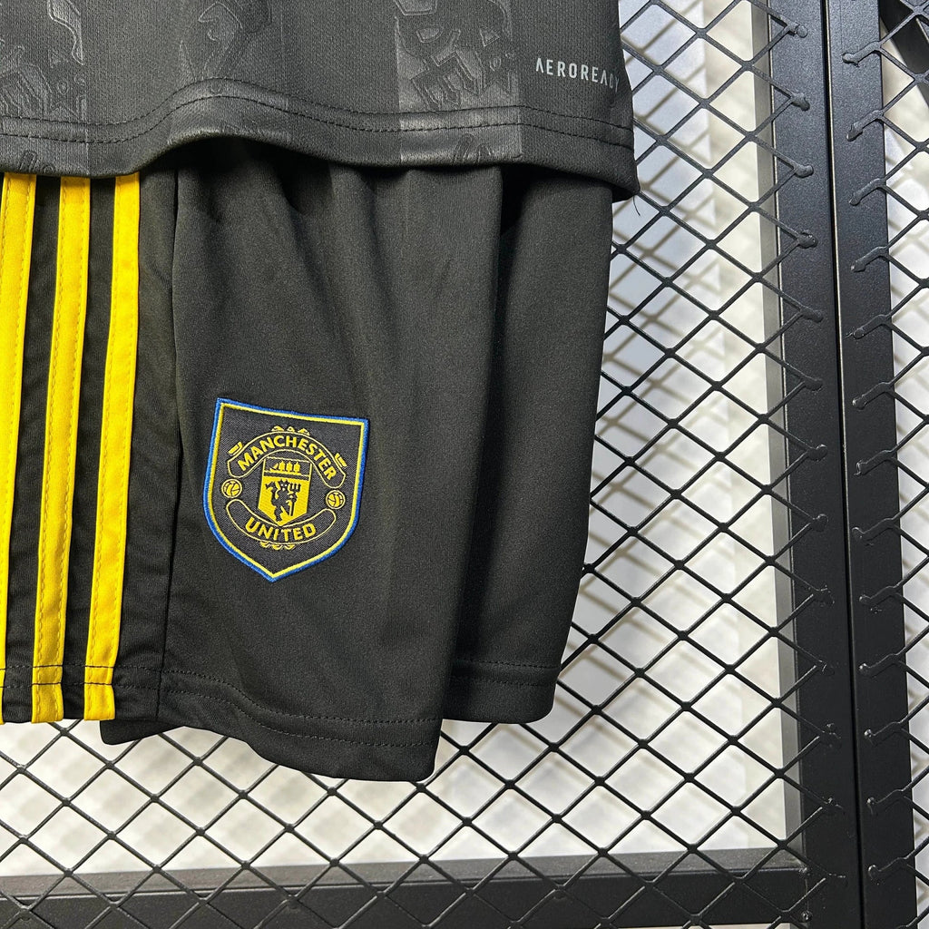 Man United 2025 Third Jersey Kids