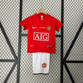 Man United 2007 UCL Home Jersey Kids