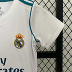 Real Madrid 2017 Home Jersey Kids