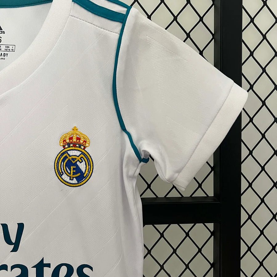 Real Madrid 2017 Home Jersey Kids