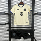 Barca 2025 Away Jersey Kids
