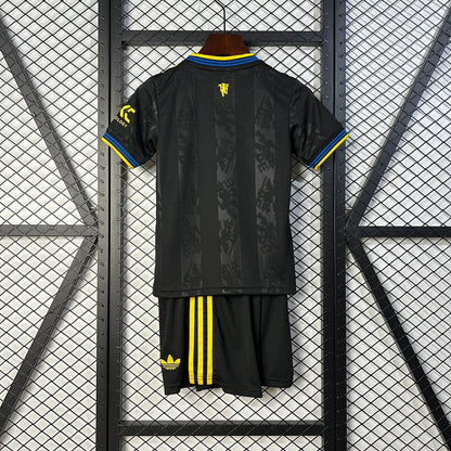 Man United 2025 Third Jersey Kids