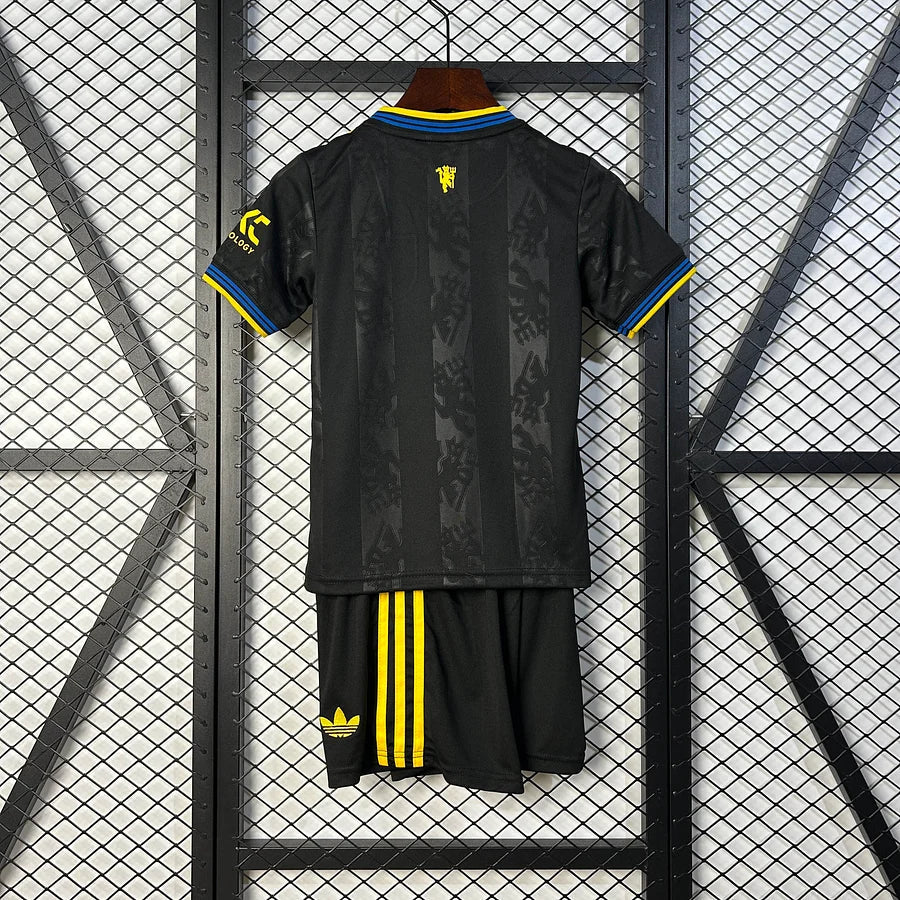 Man United 2025 Third Jersey Kids