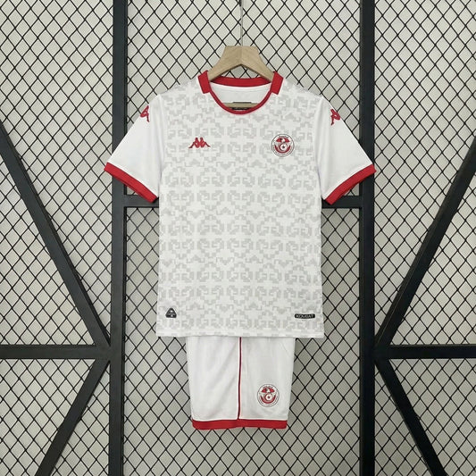 Tunisia 2026 World Cup Away Jersey Kids