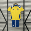 Sweden 2026 World Cup Home Jersey Kids