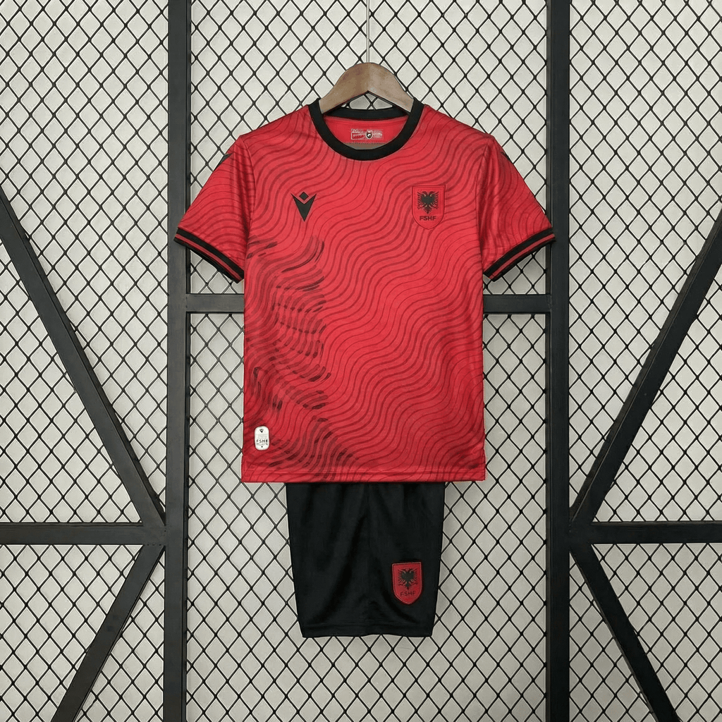 Albania 2026 World Cup Home Jersey Kids