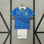Brazil 1996 Away Jersey Kids