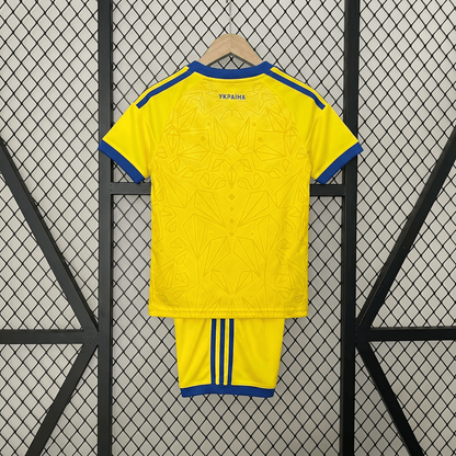 Ukraine 2026 Home Jersey Kids