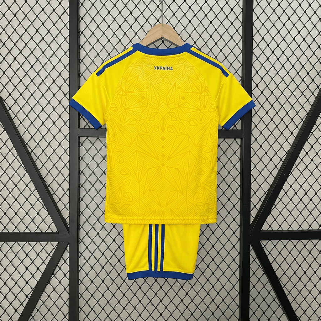 Ukraine 2026 Home Jersey Kids
