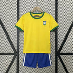Brazil 1970 Home Jersey Kids