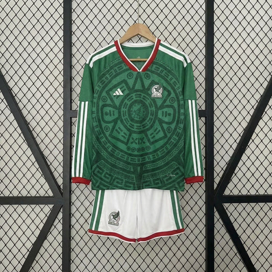 Mexico 2026 Home L/S Jersey Kids