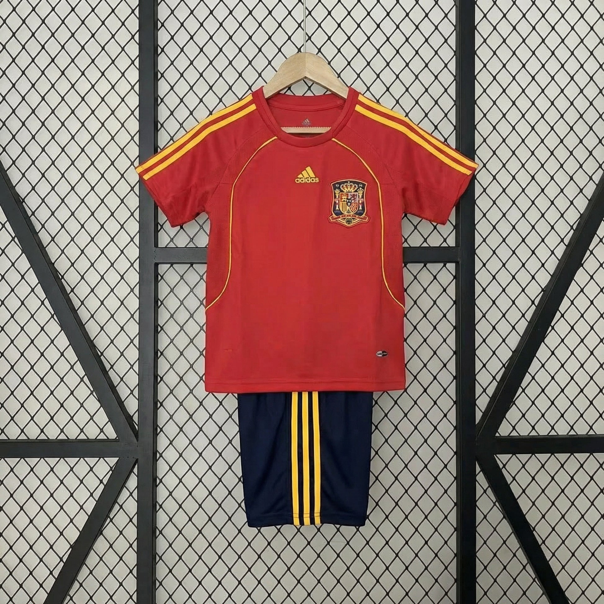 Spain 2008 Home Jersey Kids