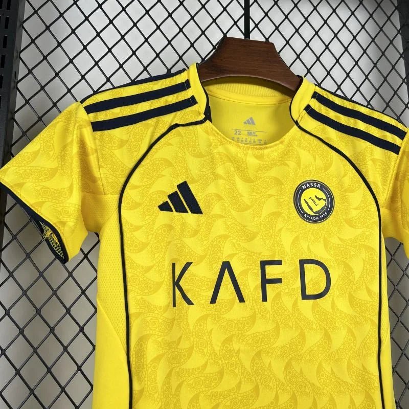 Al-Nassr 2025 Home Jersey Kids