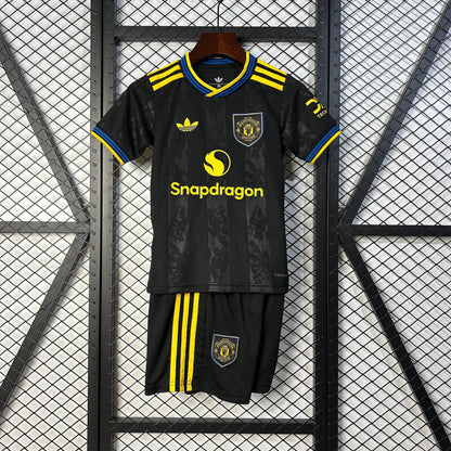 Man United 2025 Third Jersey Kids